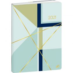 Agenda Weekly 15 x 21 cm bleu