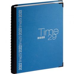 Agenda time 29 spirale bleu