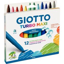 Etui 12 feutres Turbo Maxi