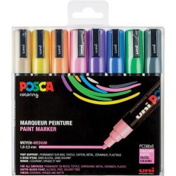 Set de 8 marqueurs Posca -...