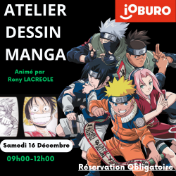 Atelier MANGA - Samedi 16...