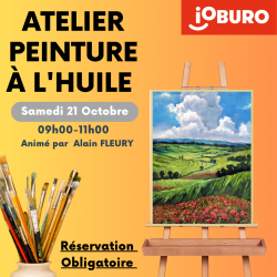 ATELIER PEINTURE A HUILE...