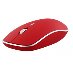 Souris sans fil Rubby rouge