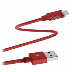 CABLE LIGHTNING USB 2M ROUGE