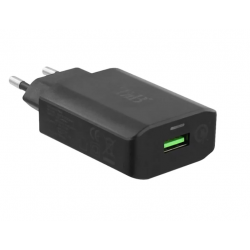 CHARGEUR USB QC 3.0 - NOIR