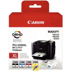 CANON PACK 2500XL C/M/Y/BK