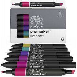 Set de 6 Promarker tons riches