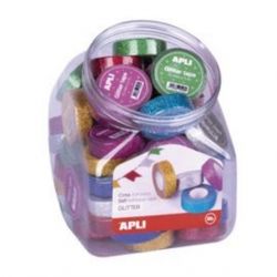 RUBAN ADHESIF GLITTER -...