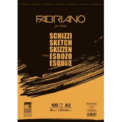 Bloc SCHIZZI Fabriano 90G...