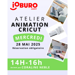 ANIMATION CRICUT -MERCREDI...