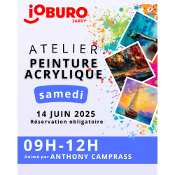 ATELIER ACRYLIQUE - SAMEDI...