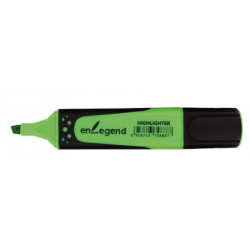10 SURLIGNEURS GRIP VERT
