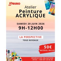 ATELIER ACRYLIQUE - SAMEDI...