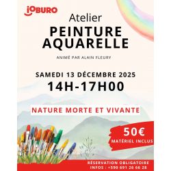 ATELIER AQUARELLE SAMEDI...