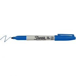 MARQUEUR SHARPIE OGIVE PF BLEU