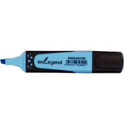 10 SURLIGNEURS GRIP BLEU