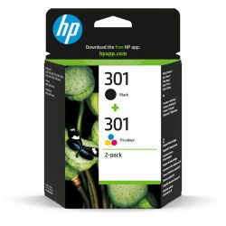 HP 301 PACK DE 2 CARTOUCHES...