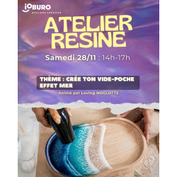 Atelier RÉSINE -  Crée ton...