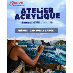Atelier Acrylique - Paysage...
