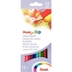 Pentel - Etui de 12 crayons...