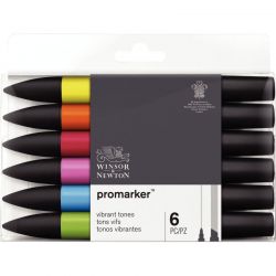 Set de 6 Promarker tons...