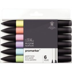 Pack de 6 ProMarker Tons...