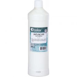 Flacon 1 litre de gouache...