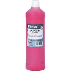 Flacon 1 litre de gouache...