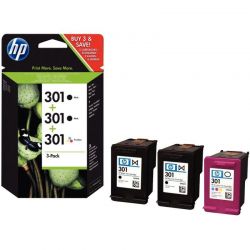 HP 301 - PACK DE 2 BK+...