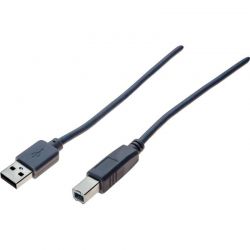 Cordon USB 2.0 AB 3 mètres