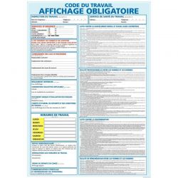 Panneau affichage obligatoire