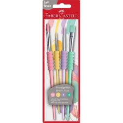 Set de 4 pinceaux pastel...