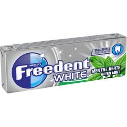 FREEDENT WHITE MENTHE VERTE...