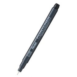 Pentel Pointliner S20P stylo-feutre pointe fine (0,05 mm) - noir Pentel