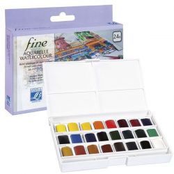 BOITE AQUARELLES LEFRANC &...