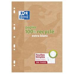 Feuillet mobile simple A4...