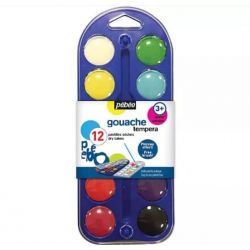 Palette de 12 pastilles de...