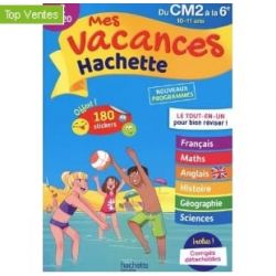 Mes vacances hachette - du...