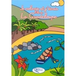 COLORIE ET ECRIS LA GUADELOUPE