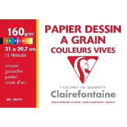 Papier dessin - 12 feuilles...