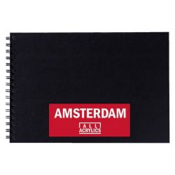 Amsterdam Black Book A4 -...