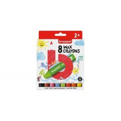 Bruynzeel Crayons De Cire 8...