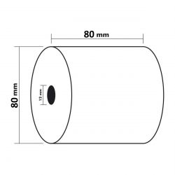 Lot 60 Bobines - 80 X 80 X...